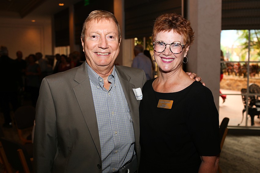 Gleenn and Compeer Program Director at Coastal Behavioral Healthcare Lynn Buehler