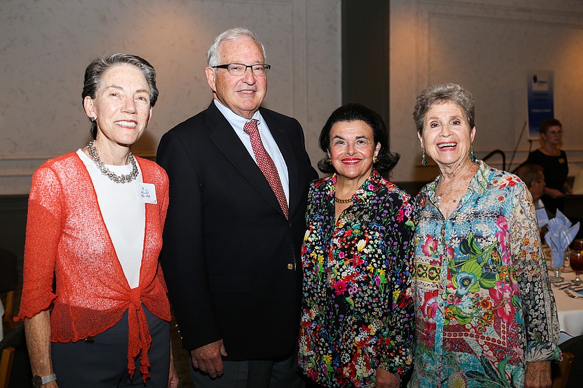 Helen Feiner, Walter and Rosemary Mozzanti and Janet Tolbert
