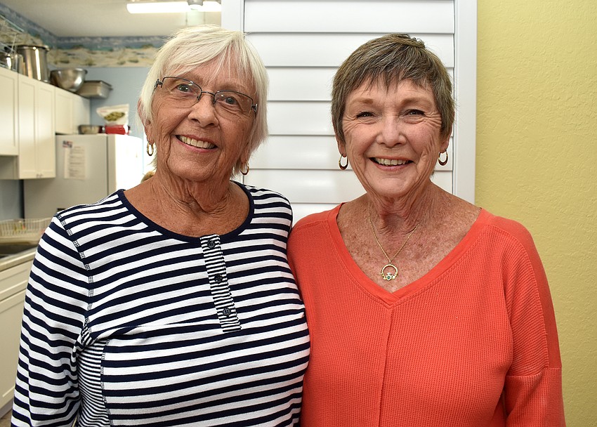 Lynne Heusten and Pat Clifford