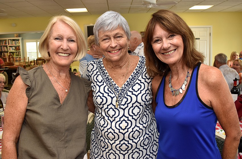 Valerie Mellor, Eleanor McConnell and Anne Hasenfus