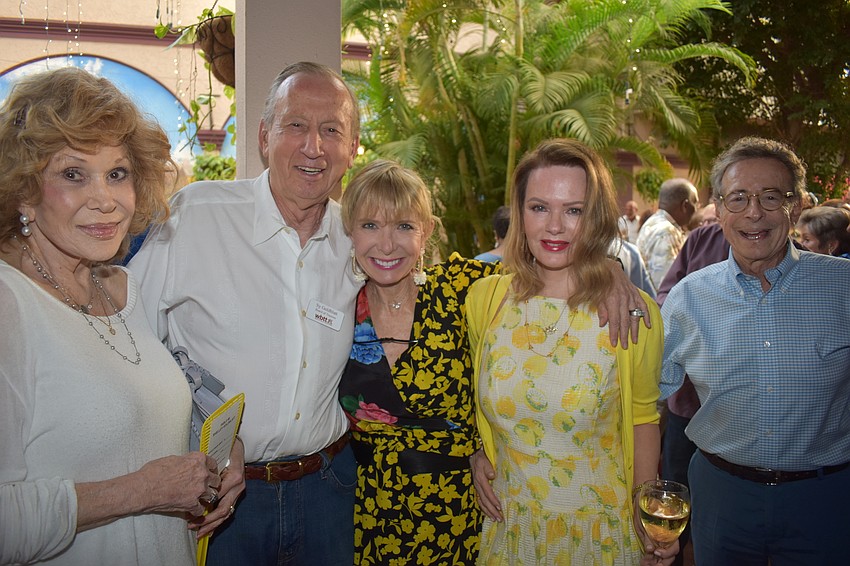 Shelly and Sy Goldblatt, Charlie Ann Syprett and Rita and Ron Greenbaum