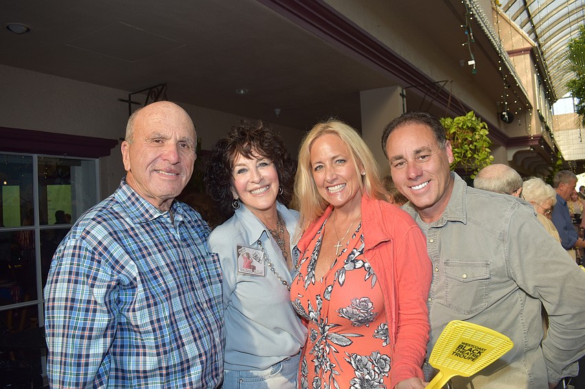 Bob and Andi Munzer with Lorraine and Larry Ziff