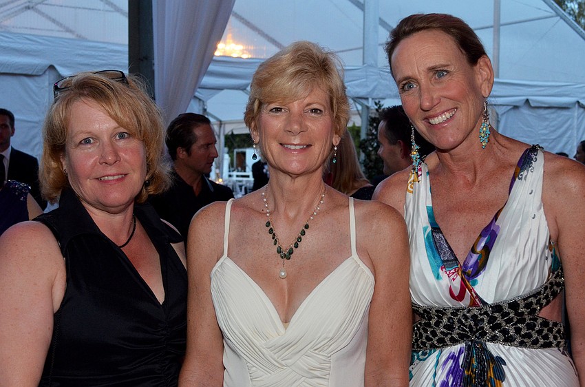 Loretta Luhman, Cathy Hansell and Nancy Trivisonno