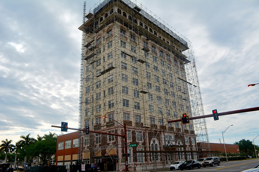 The Terrace Administration Building was originally built in the 1920s.