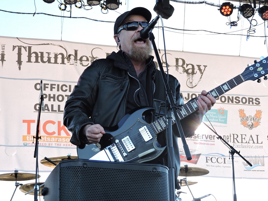 Blue Oyster Cult's Eric Bloom sings at Premier Sports Campus in January, 2017. Lakewood Ranch still has no amphitheater or events center.