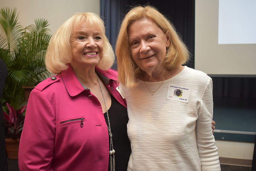 Joan DePlonty and Lorraine Esselborn
