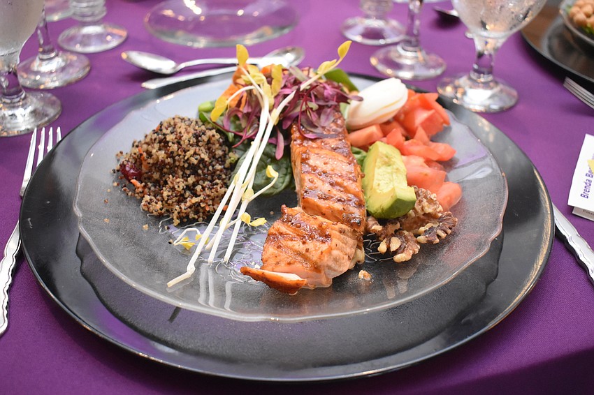 The lunch was catered by Michael's on East.