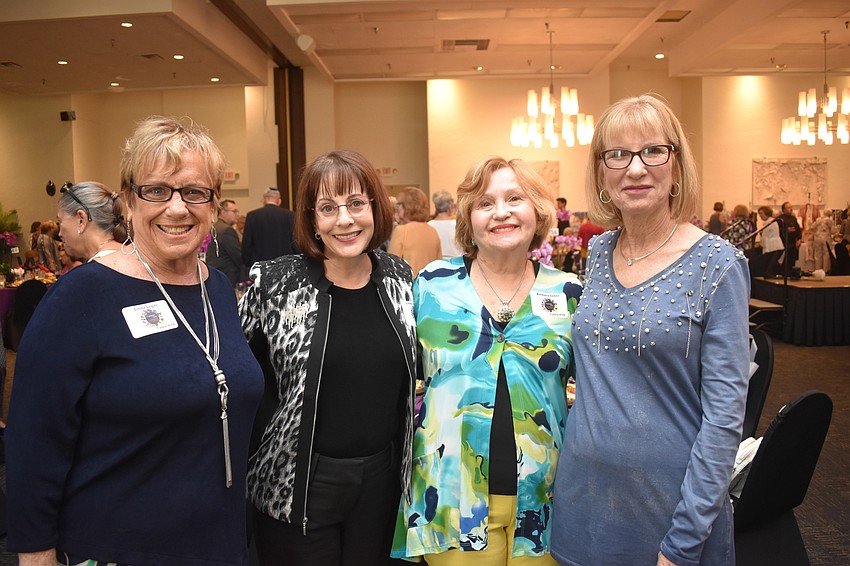 Linda Segal, Linda Strumpf, Barbara Sobel and Cheryl Parnes
