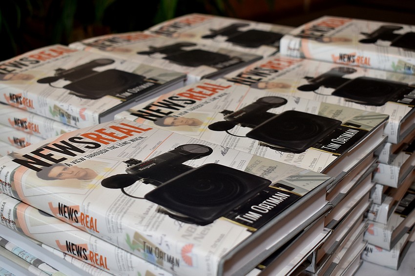 Tim Ortman discussed his book “Newsreal.”