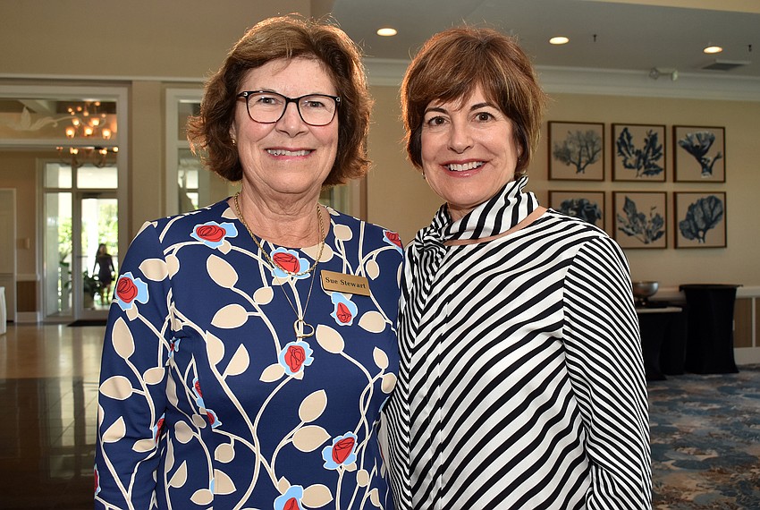 Sue Stewart and Cathy Layton