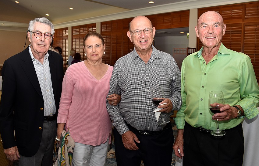 David and B.J. Bavar, William Benedict and Ken Abt