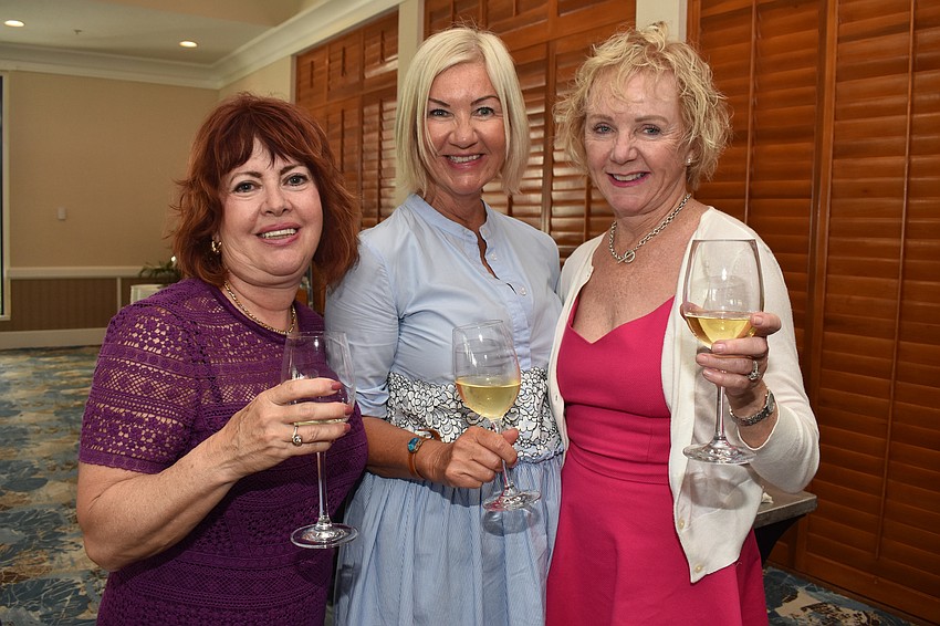 Kathy Johnson, Amanda Cameron and Janice Gale