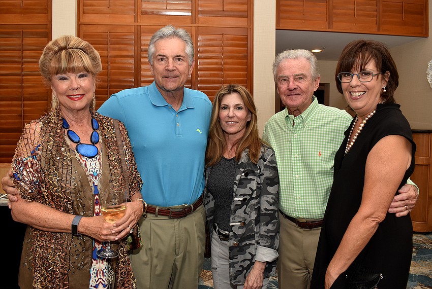 Joanne and John Forch, Ellen Levine and Ken and Kerry Gorman
