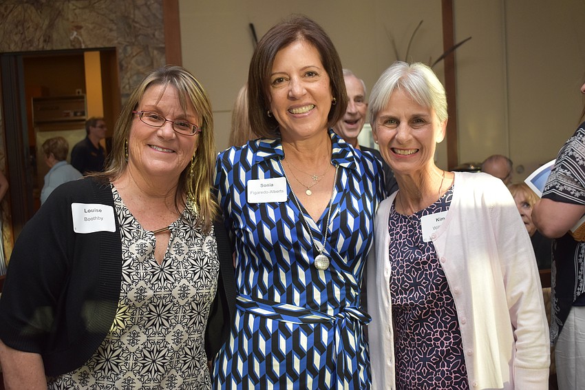 Louise Boothby, Sonia Figaredo-Alberts and Kim Williams