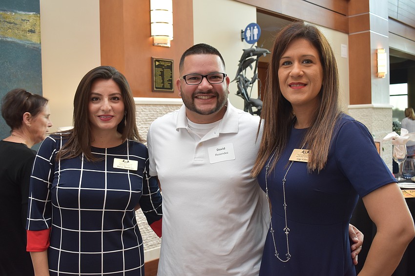 Durae Matthews, David Resendez and Gigi Gillis