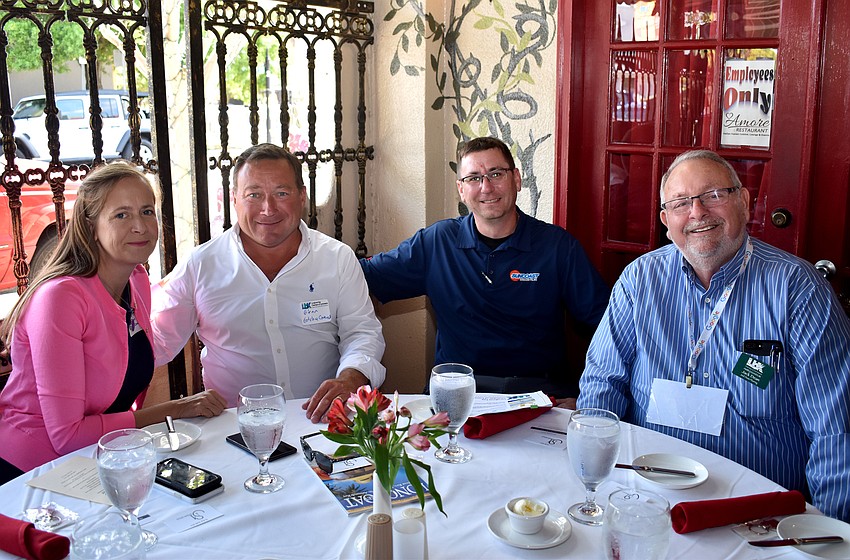 Sharon and Glenn Wise, Brian Gregg and Jack Dean