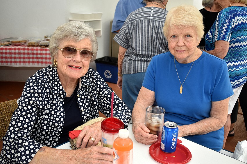 Beverly Joutras and Carolyn Judd