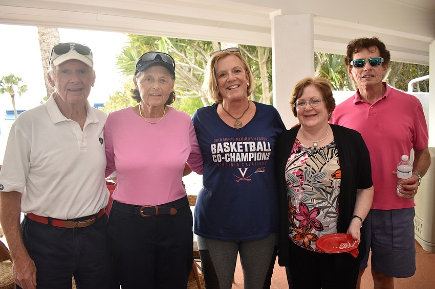 Stephen Thompson, Eve Wickwire, BJ Bishop, Cathie Wilt and Dave Bishop