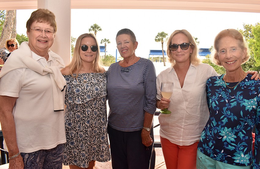 Elaine Smith, Letty MacDonald, Anne Roberts, Samantha MacDonald and Diana Emrich