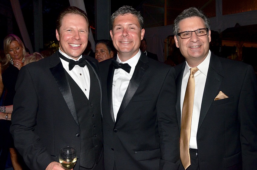 Chris Pinckney, Grant Castilow and Ed Kapreilian