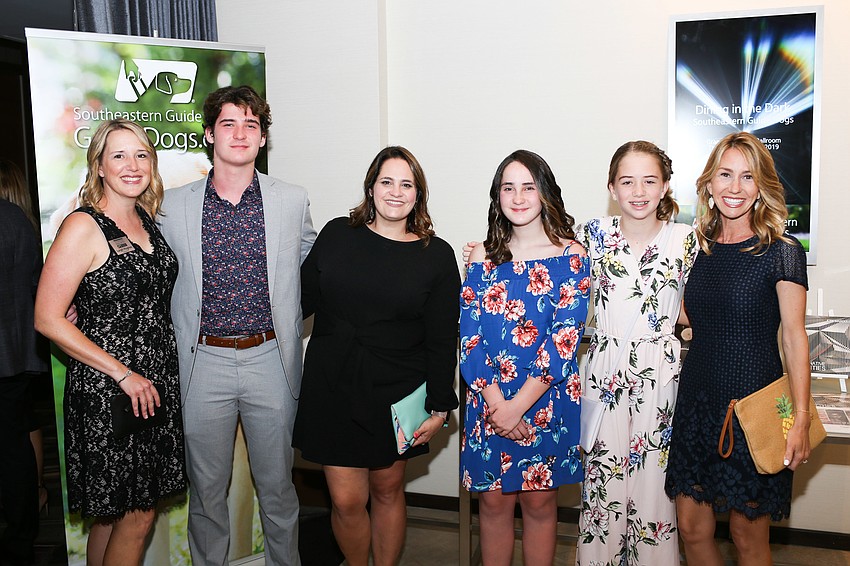 Leigh Hughes, Michael, Heather and Leah Yancy, Reagan Hughes and Holly Campion