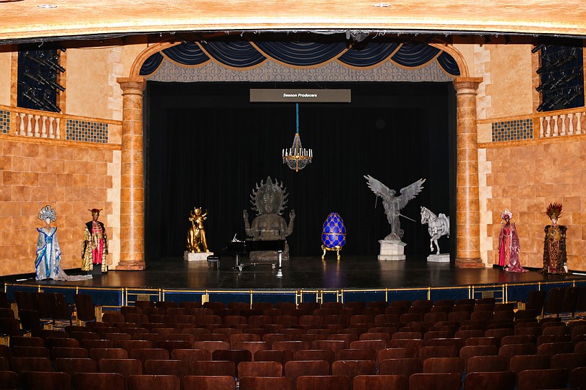 Guests first enjoyed a performance at the Opera House.