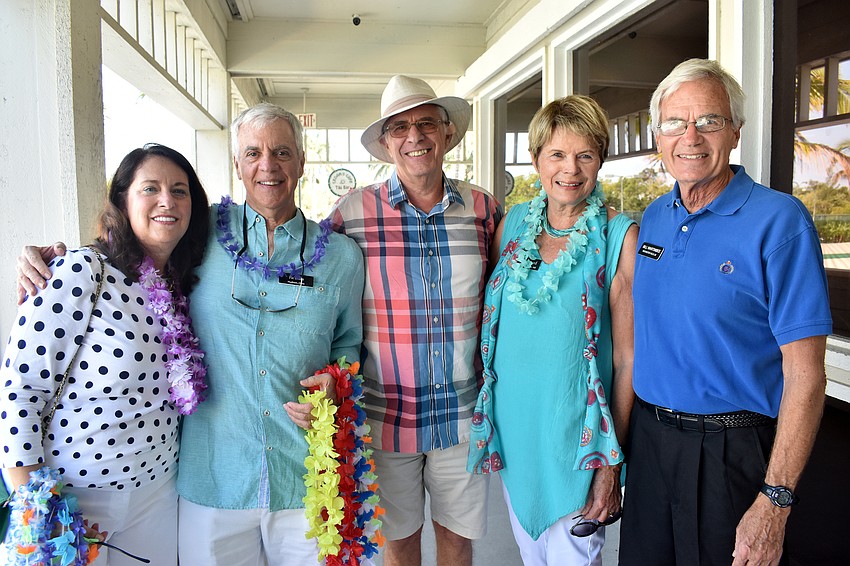 Pat and Pat Hollis, the Rev. Norman and Joan Pritchard and Bill Wartinbee