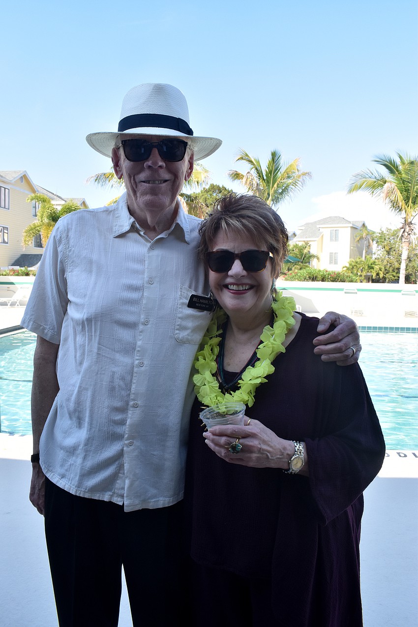 Bill Hamilton and Bonnie Wright