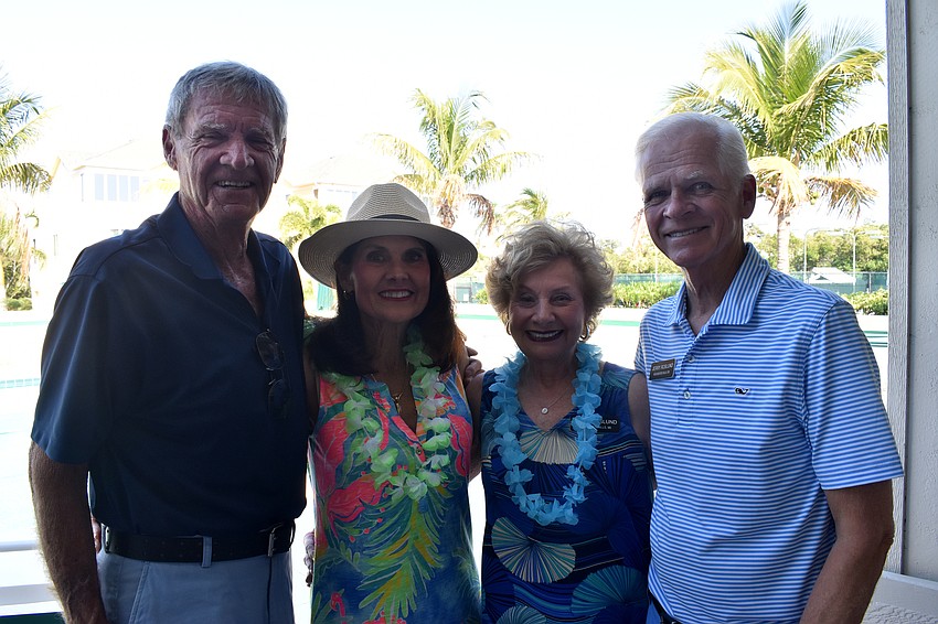 Bill and Mary Lou Johnson and Joyce and Jerry Roslund