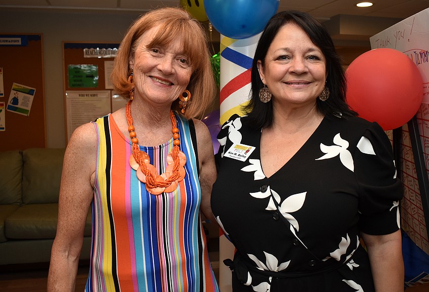 Event organizer Becky Jones and President and CEO of F.E.L.T. Kim Bailey