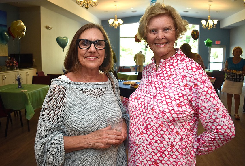 Corinne Moore and Betty Jo Haas