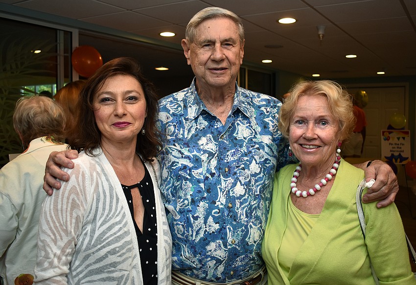 Irina LaRose and Tom and Sue Reese