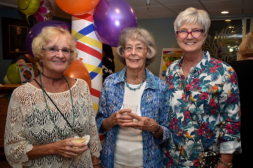 Patty Parmann, Shirley Noyes and Val Stansfield
