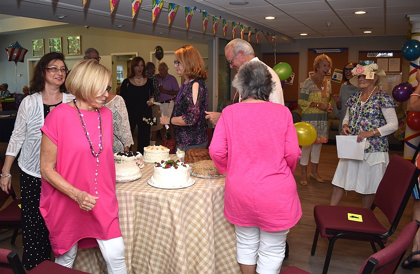 One of the games, Cake Walk, was similar to musical chairs.