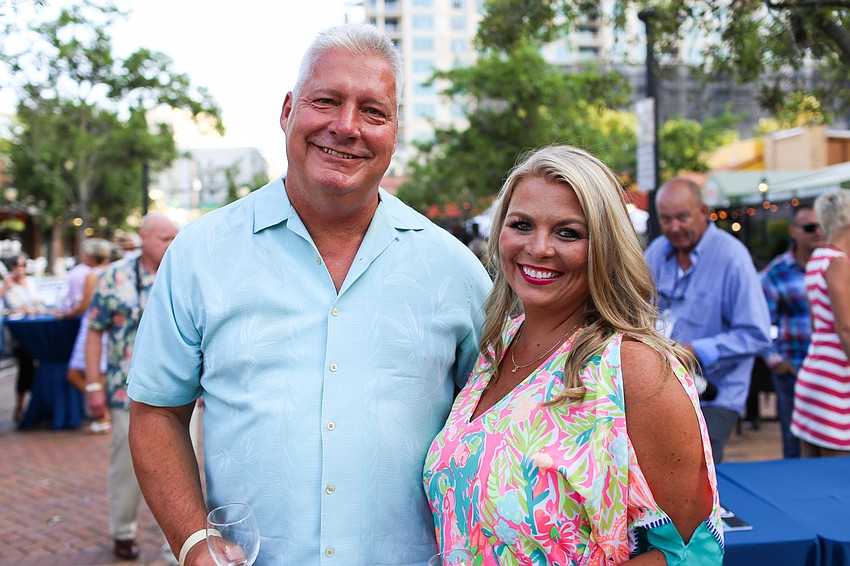 Chris Small and Stephanie Brown