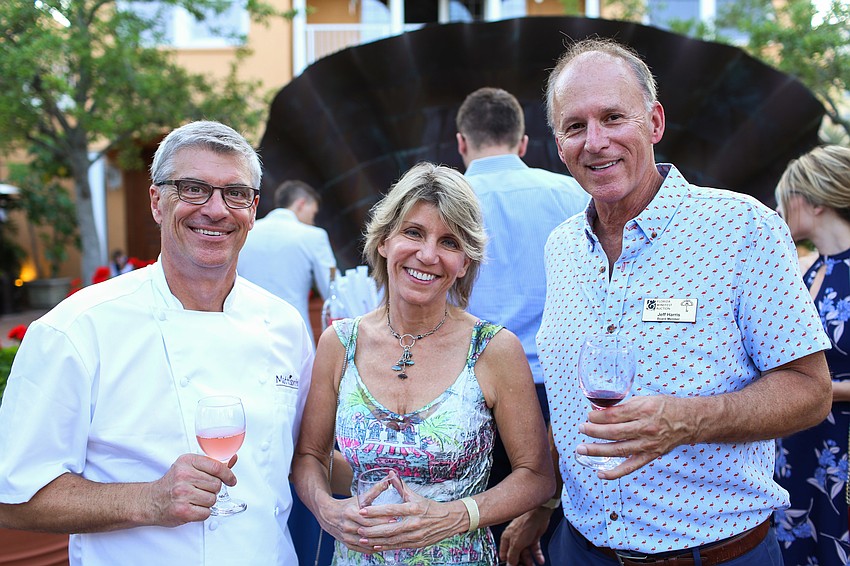 Chef Paul Mattison, Sharon Carole and Jeff Harris