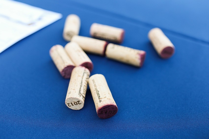 The wine flows steadily during the Florida Winefest & Auction.