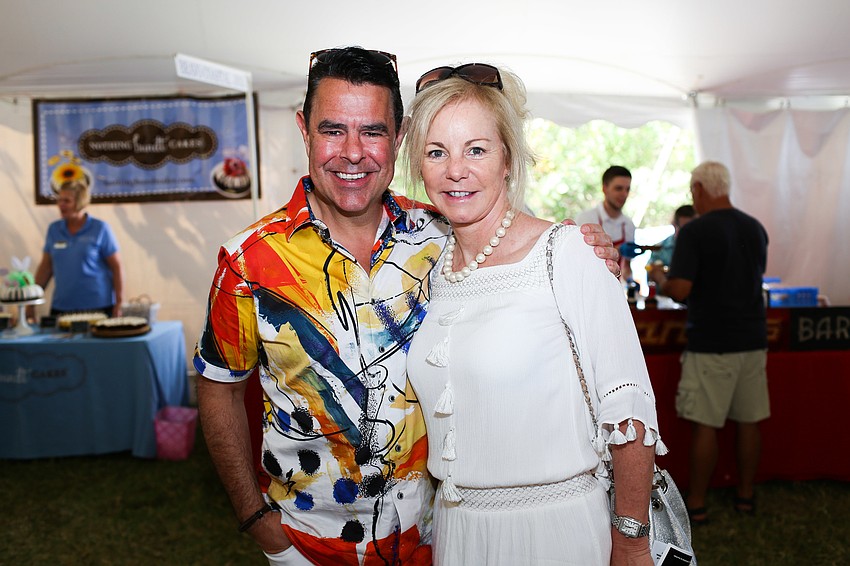 Philip Goodeve and Kelly Romano