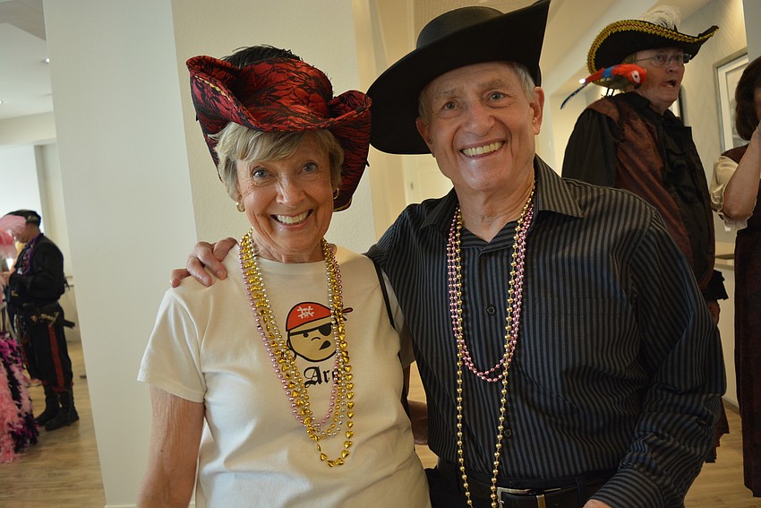 Lake Club residents Joy and Bob Stone say they enjoy the themes the foundation picks for each year's fundraiser.