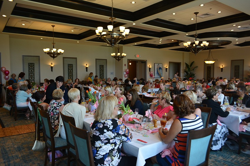 The event was a sellout with the 125 ladies who attended.