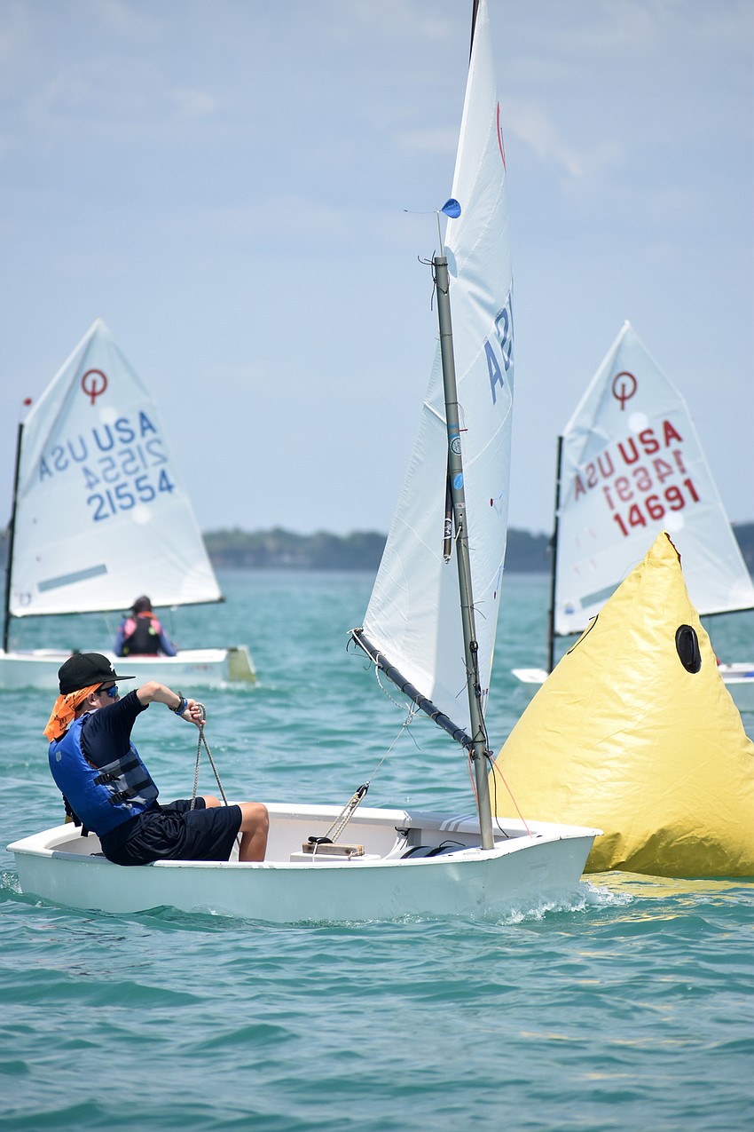 The Sailfest Regatta was a competition but also a fundraiser for Sarasota Youth Sailing, which is a 501 (c)(3) nonprofit.