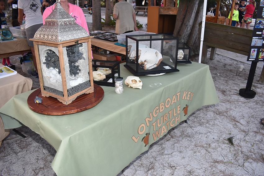 The Longboat Key Turtle Watch was there to support the event.
