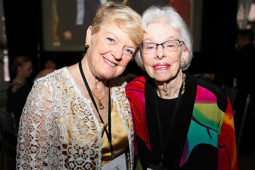 Carolyn Johnson and Bev Koski