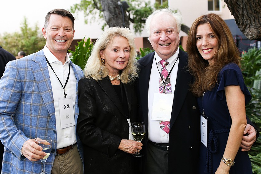 Angus Rogers, Susan and William Kelley and Jackie Rogers