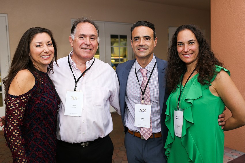 Donna and David Koffman and Hakim and Melissa Morsli