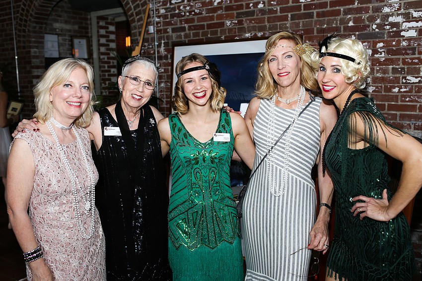 Co-Chairwomen Linda Joffe, Monique Chalke, Dancer Rachel Lambright and Co-Chairwomen Pamela Connery and Jaime Still