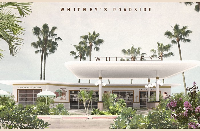 The design of the Whitney's property has taken into account a proposed traffic circle at Gulf of Mexico Drive and Broadway Street.
