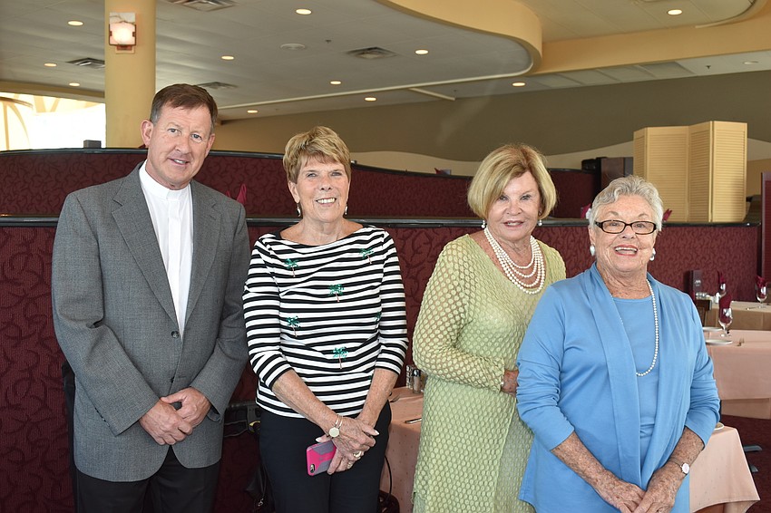 Fr. Michael Cannon, Brenda Higgins, Linda Conway ad Kathy Caltagirone