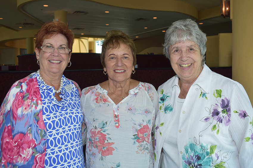 Kathy Roche, Mary Ann Jones and Pauline Alex