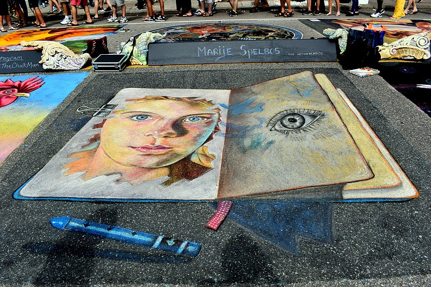 Marije Spelbos came all the way from The Netherlands.